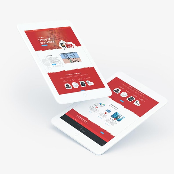 Website Referenzen Dassault 3 BBQquiz